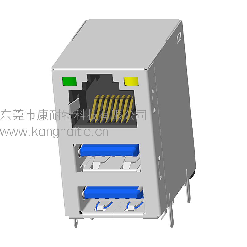 RJ45+雙USB3.0 100BASE
