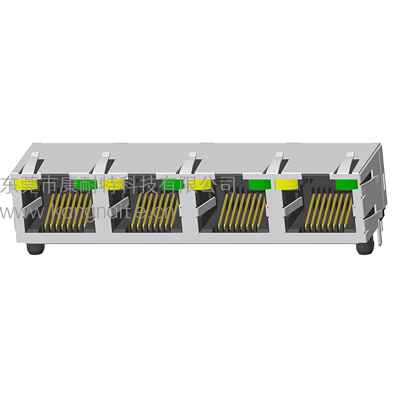 RJ45直通(tōng) 56帶燈全塑